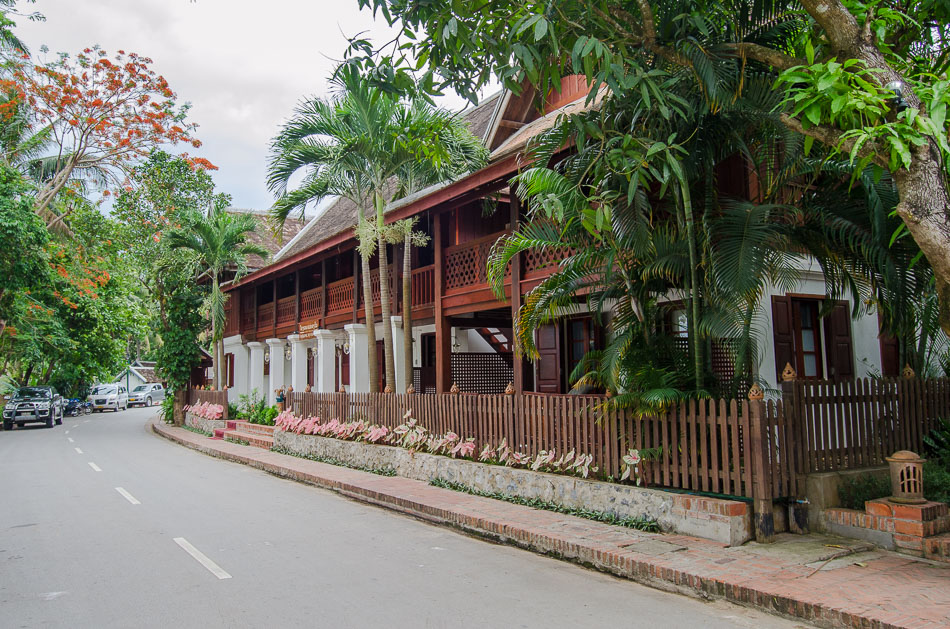 A street in Luang Prabang
