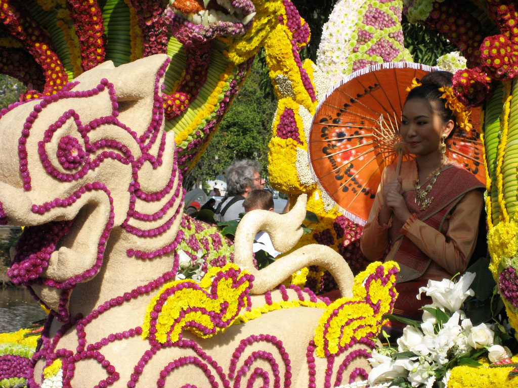 Chiang Mai flower parade