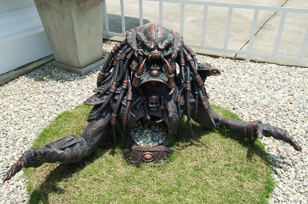 Predator sculpture