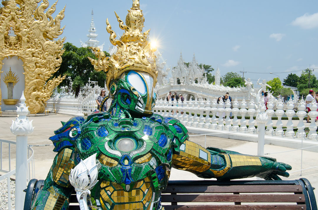 Robot Sculpture Wat Rong Khun