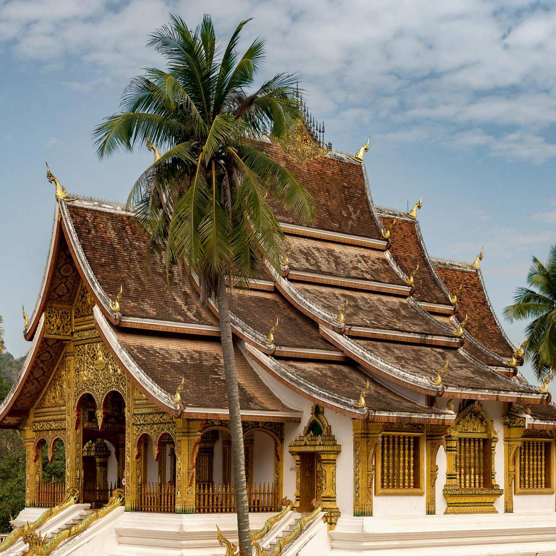 Temple visit in Luang Prabang