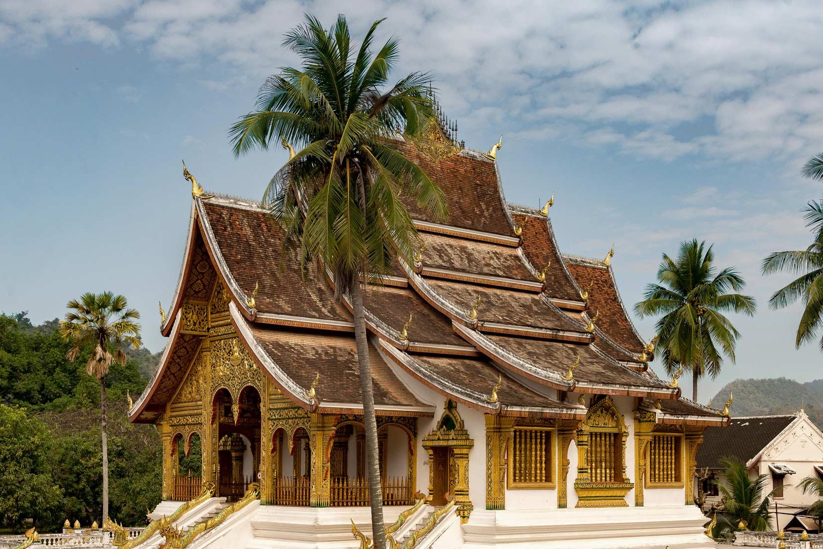 Temple visit in Luang Prabang