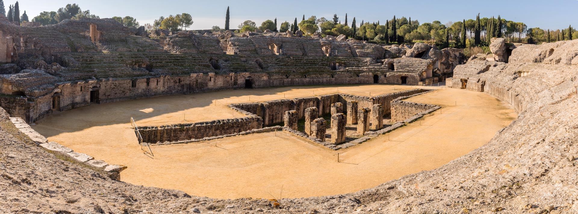 Archaeological Site of Italica in Seville Spain