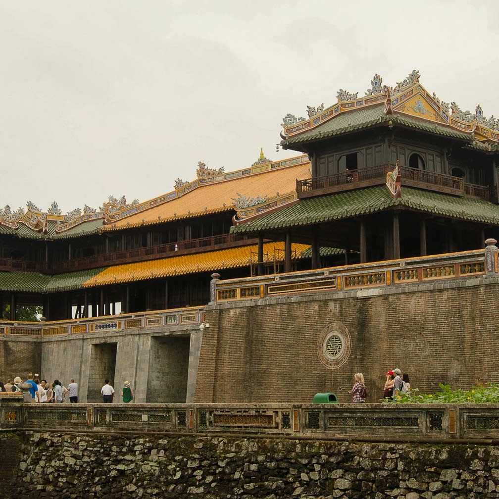 Imperial City gate in Hue